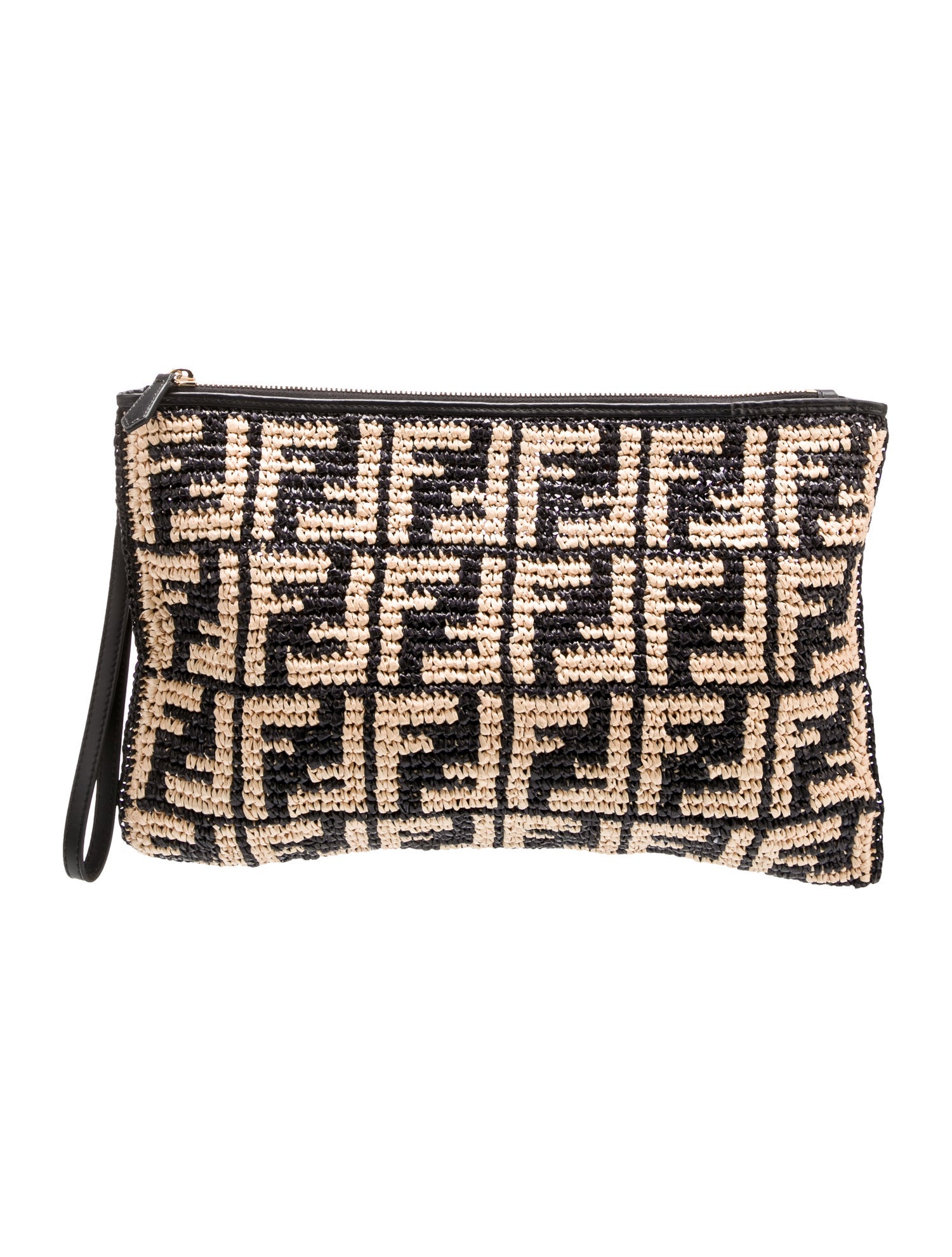 Fendi Zucca FF Clutch