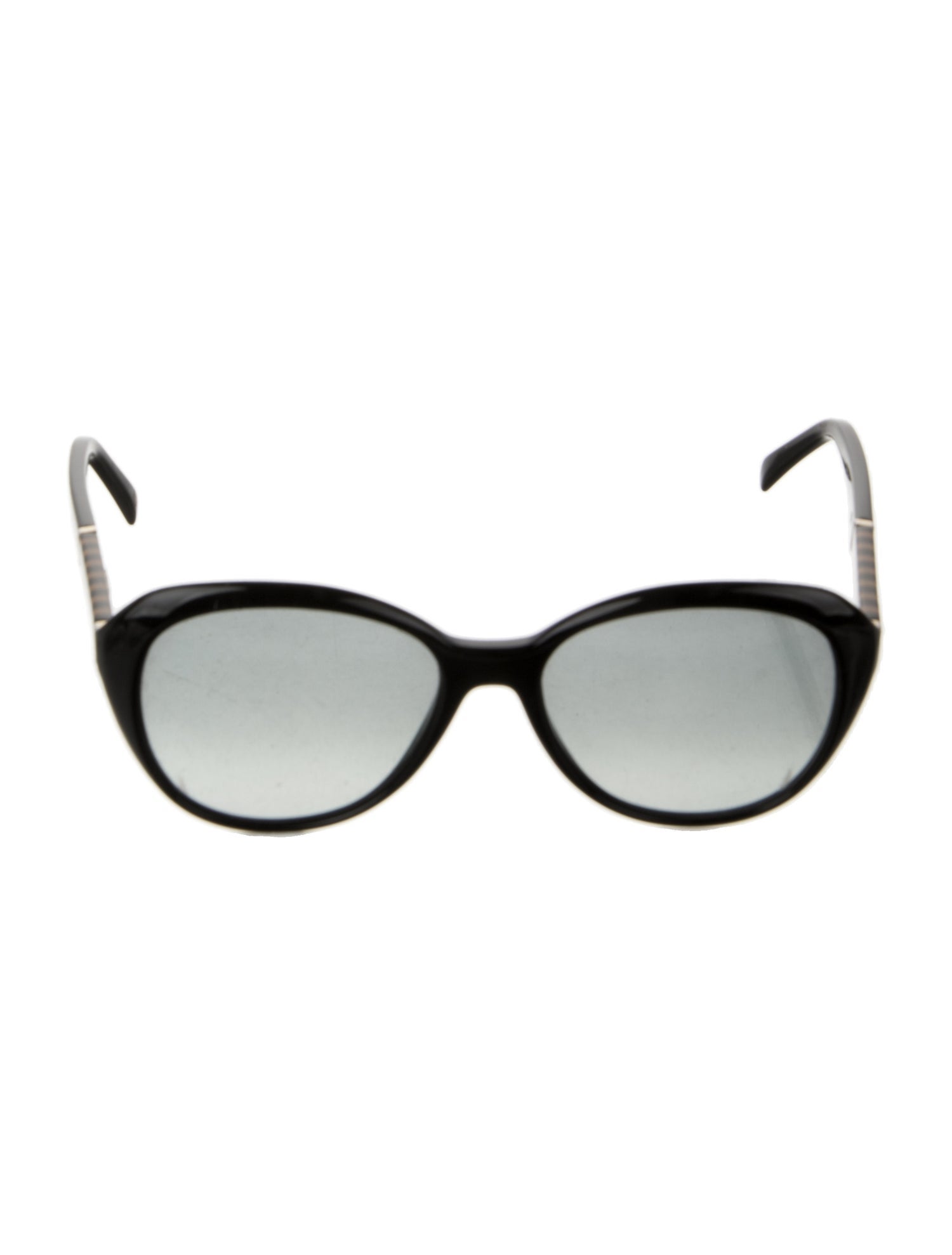 Fendi Zucca FF Logo Round Sunglasses