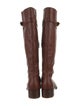 Fendi Leather Riding Boots