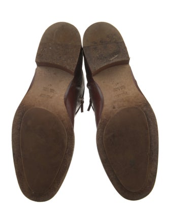 Fendi Leather Riding Boots