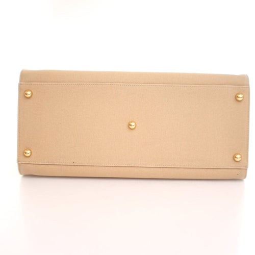 Fendi Canvas Sunshine Shopper Tote