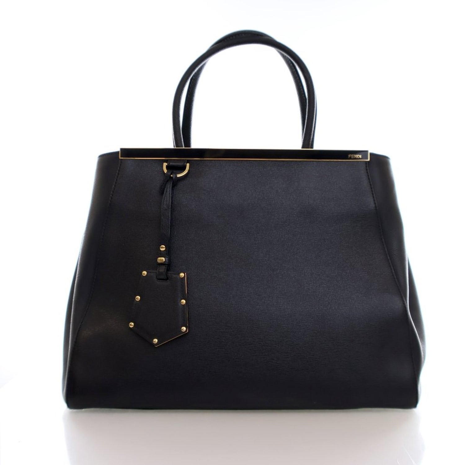 Fendi Leather 2 Jours Tote