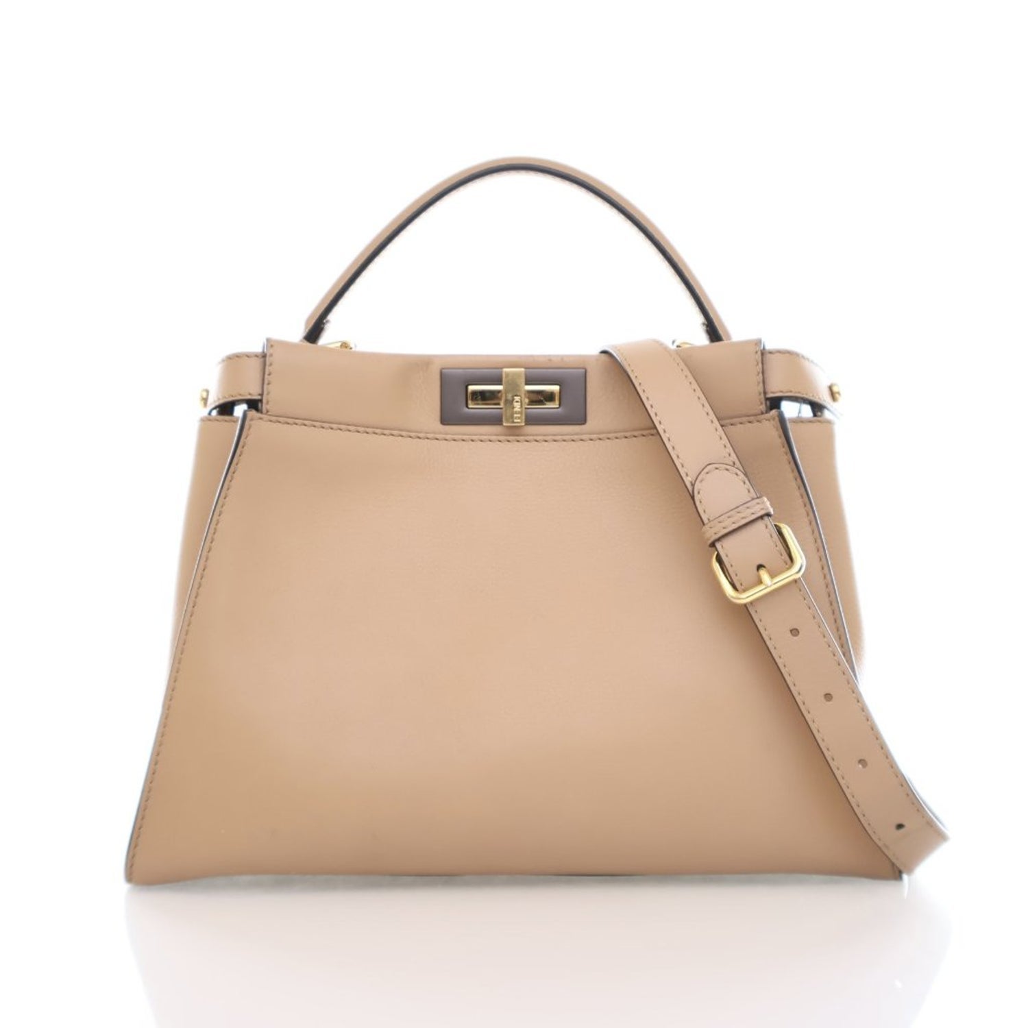 Fendi Calf Leather Peekaboo