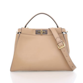 Fendi Calf Leather Peekaboo