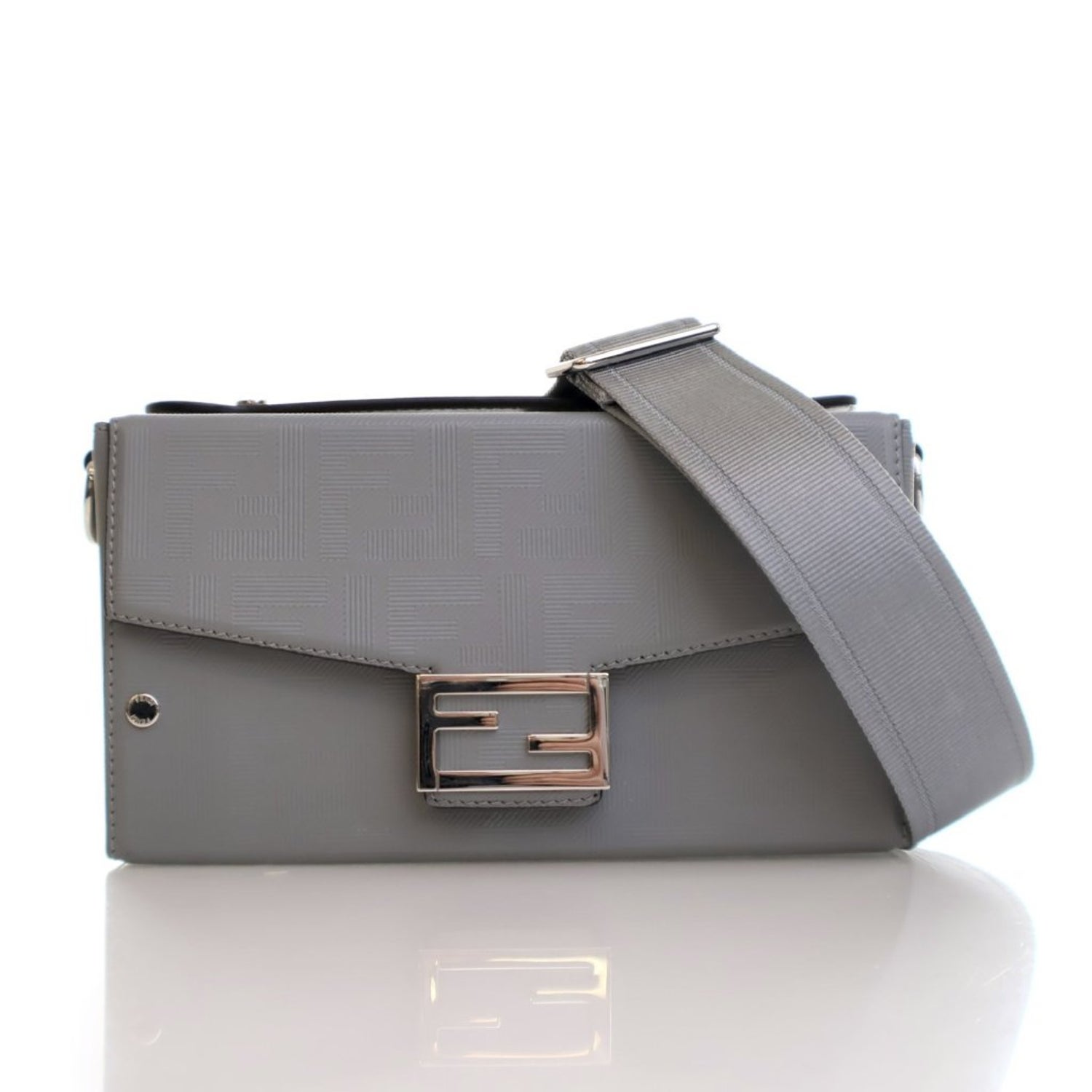 Fendi Zucca FF Soft Trunk Baguette
