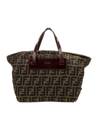 Fendi Zucca FF Top Handle Bag