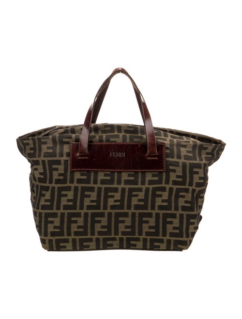 Fendi Zucca FF Top Handle Bag