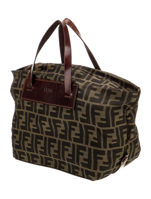 Fendi Zucca FF Top Handle Bag