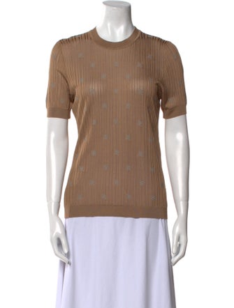 Fendi Printed Crew Neck T-Shirt