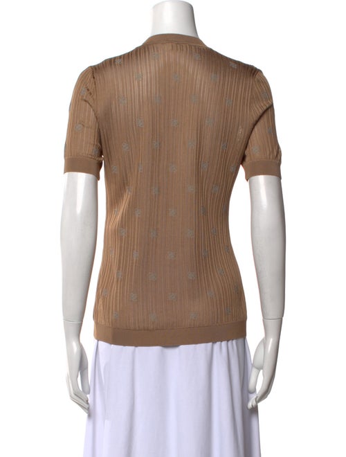 Fendi Printed Crew Neck T-Shirt