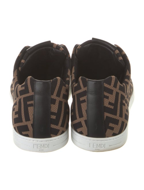 Fendi Zucca FF Logo Canvas Sneakers
