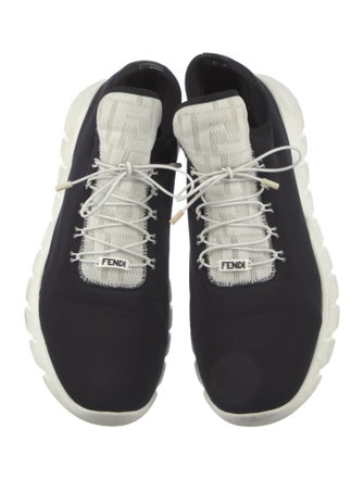 Fendi Neoprene Printed Sneakers