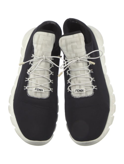 Fendi Neoprene Printed Sneakers