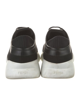 Fendi Zucca FF Logo Striped Sneakers