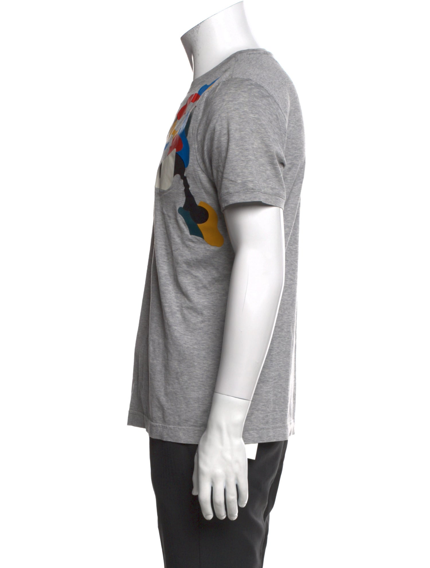 Fendi Monsters Motif Crew Neck T-Shirt