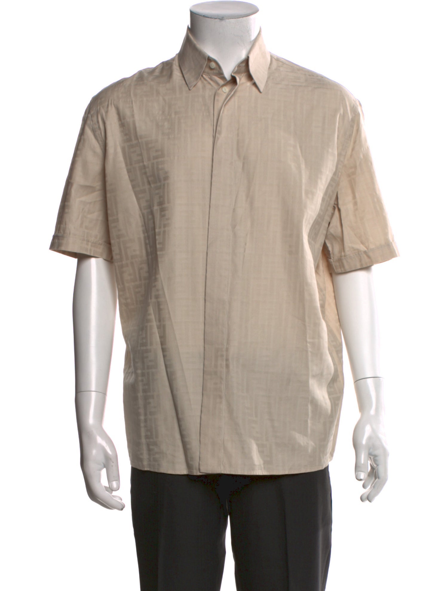 Fendi 2023 Zucca FF Logo Shirt