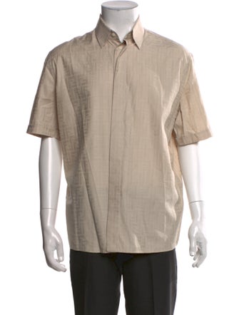 Fendi 2023 Zucca FF Logo Shirt