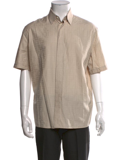 Fendi 2023 Zucca FF Logo Shirt