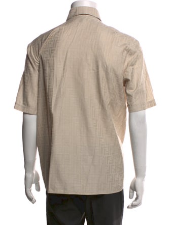 Fendi 2023 Zucca FF Logo Shirt