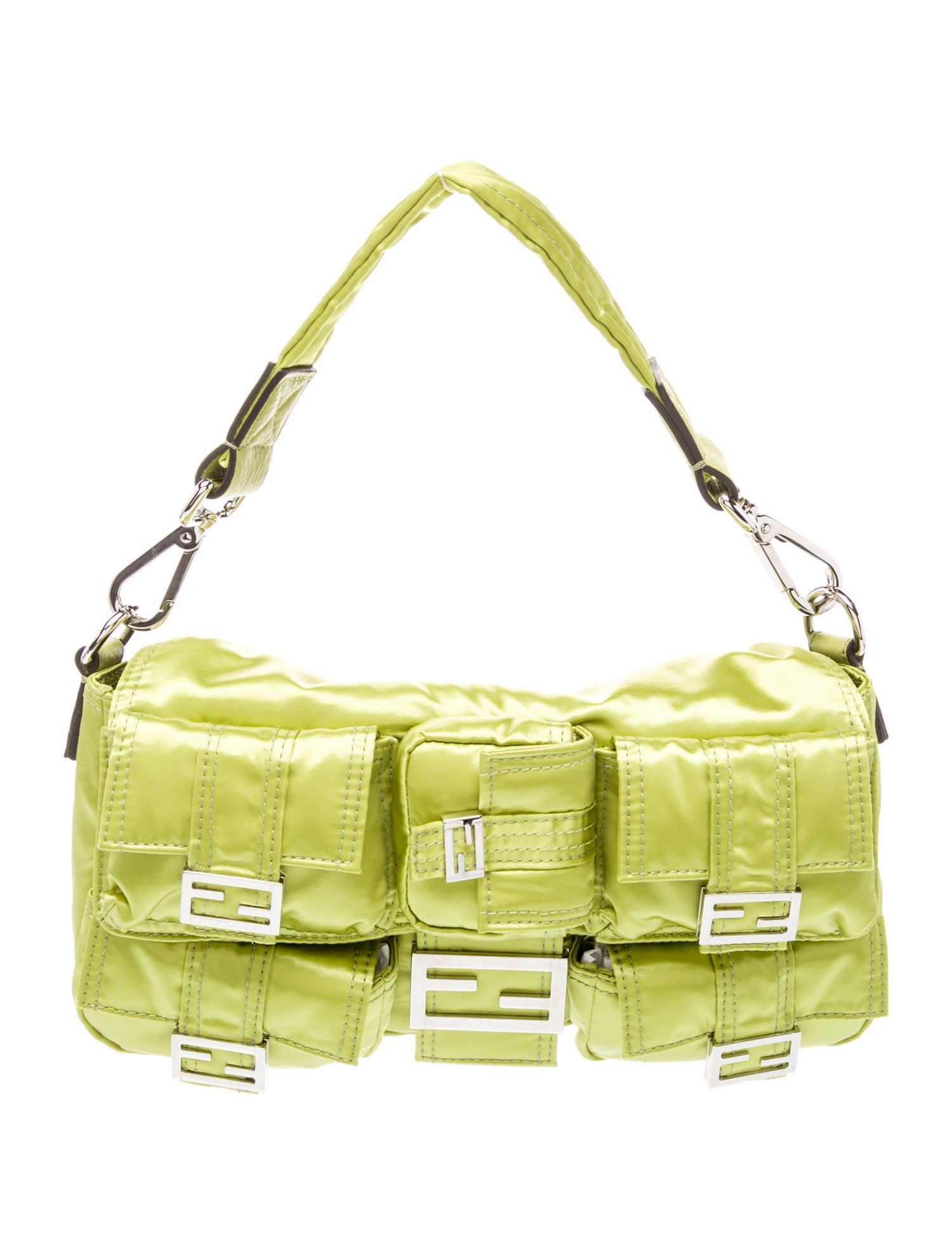 Fendi Satin Baguette