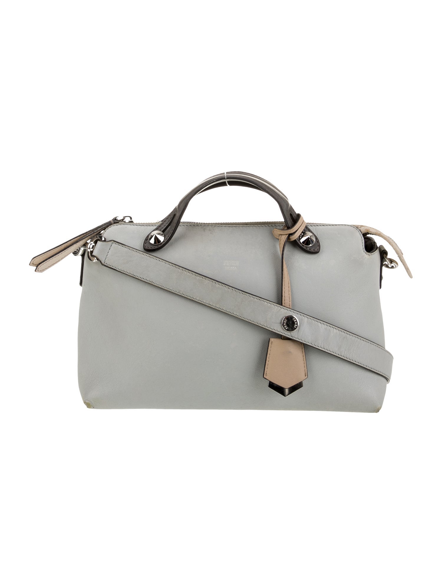 Fendi Leather Top Handle Bag