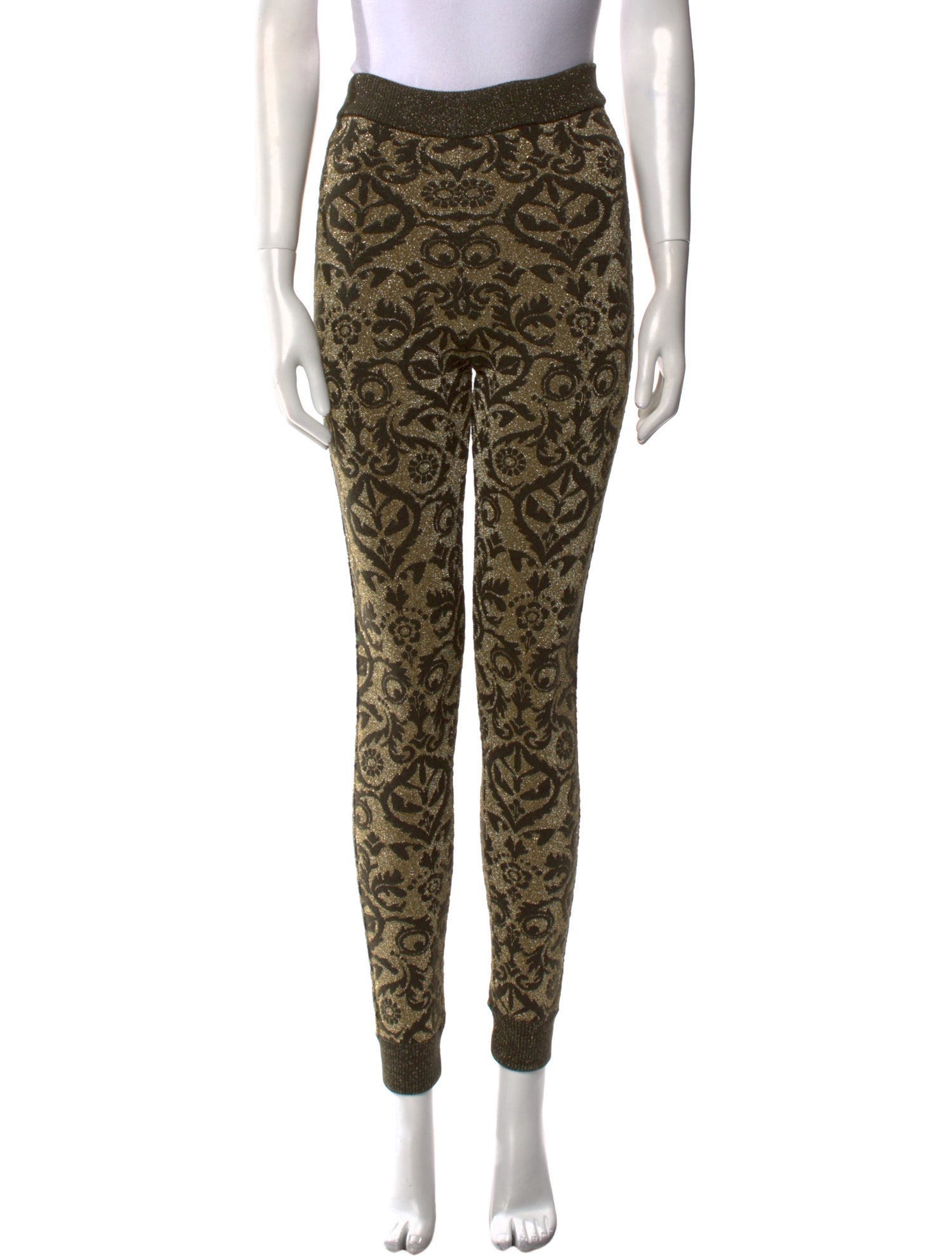 Fendi Wool Skinny Leg Pants