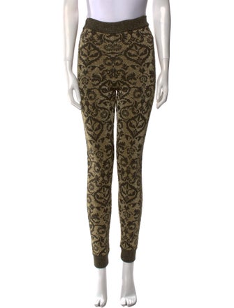 Fendi Wool Skinny Leg Pants