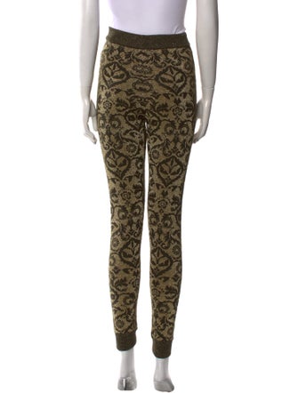 Fendi Wool Skinny Leg Pants