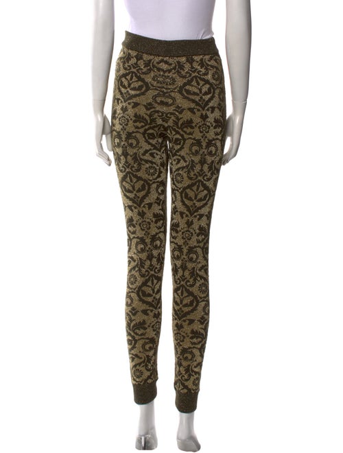 Fendi Wool Skinny Leg Pants