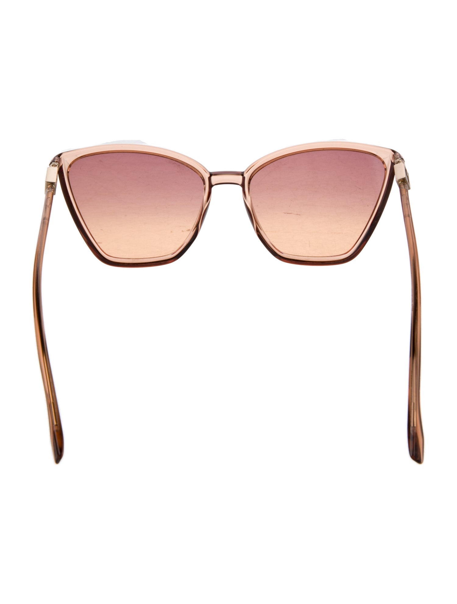 Fendi Cat-Eye Mirrored Sunglasses