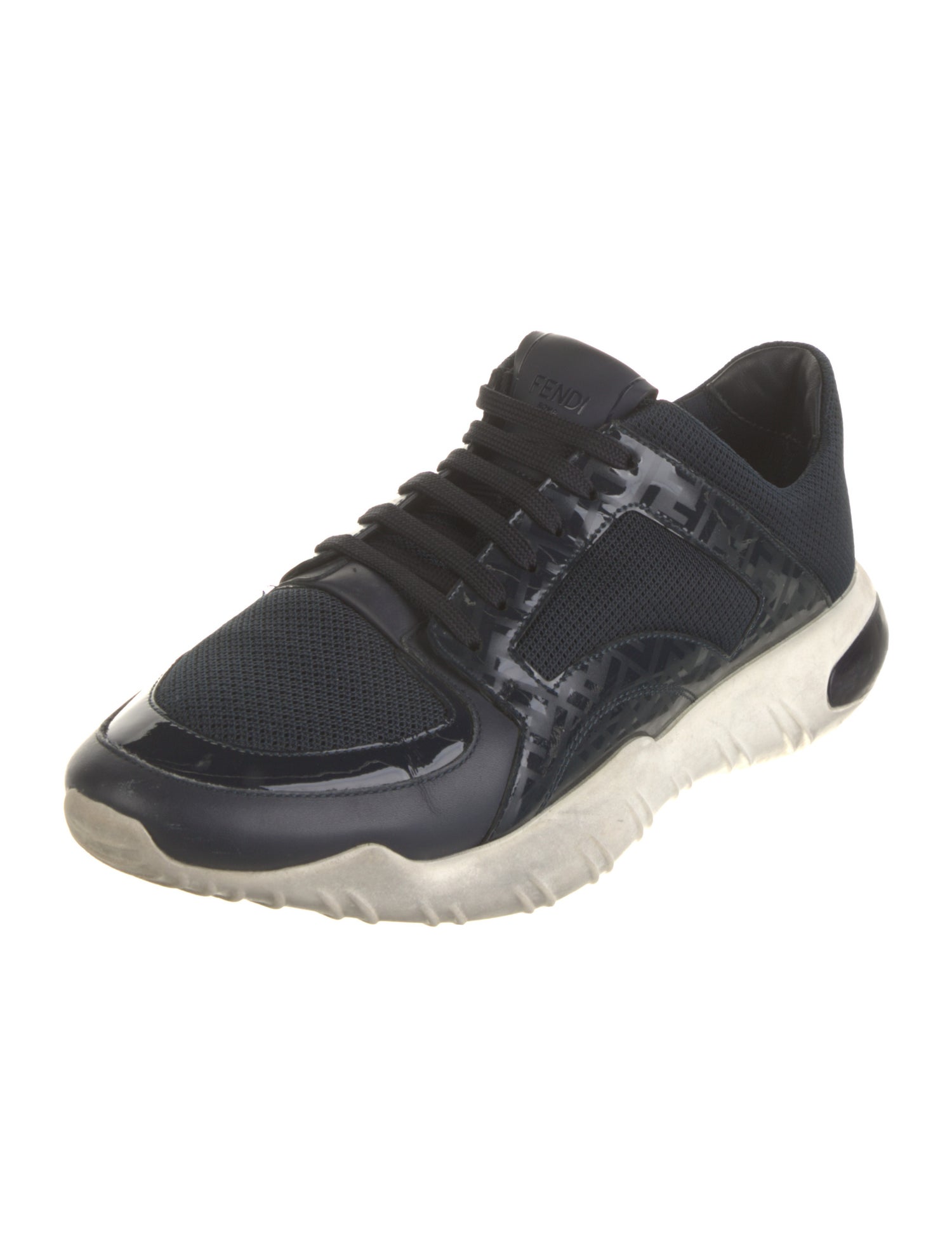 Fendi Zucca FF Logo Mesh Sneakers