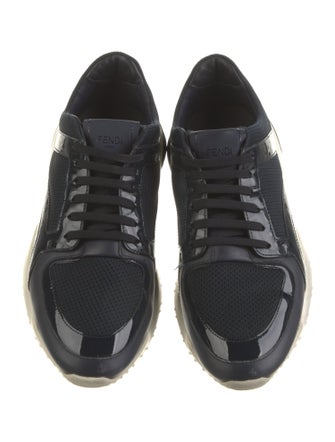 Fendi Zucca FF Logo Mesh Sneakers