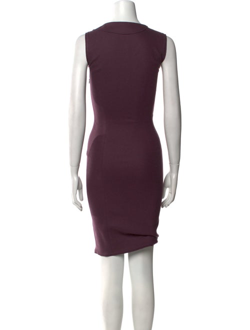 Fendi Virgin Wool Knee-Length Dress