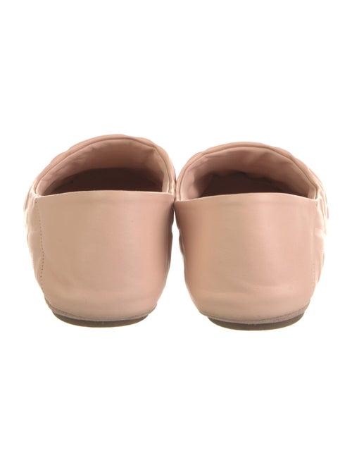 Fendi Zucca FF Logo Leather Flats