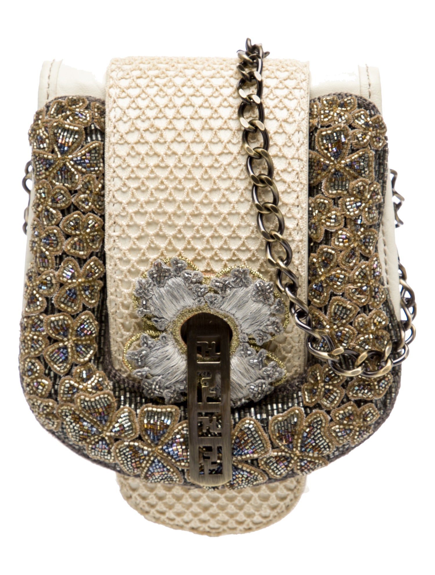 Fendi Leather Minaudière