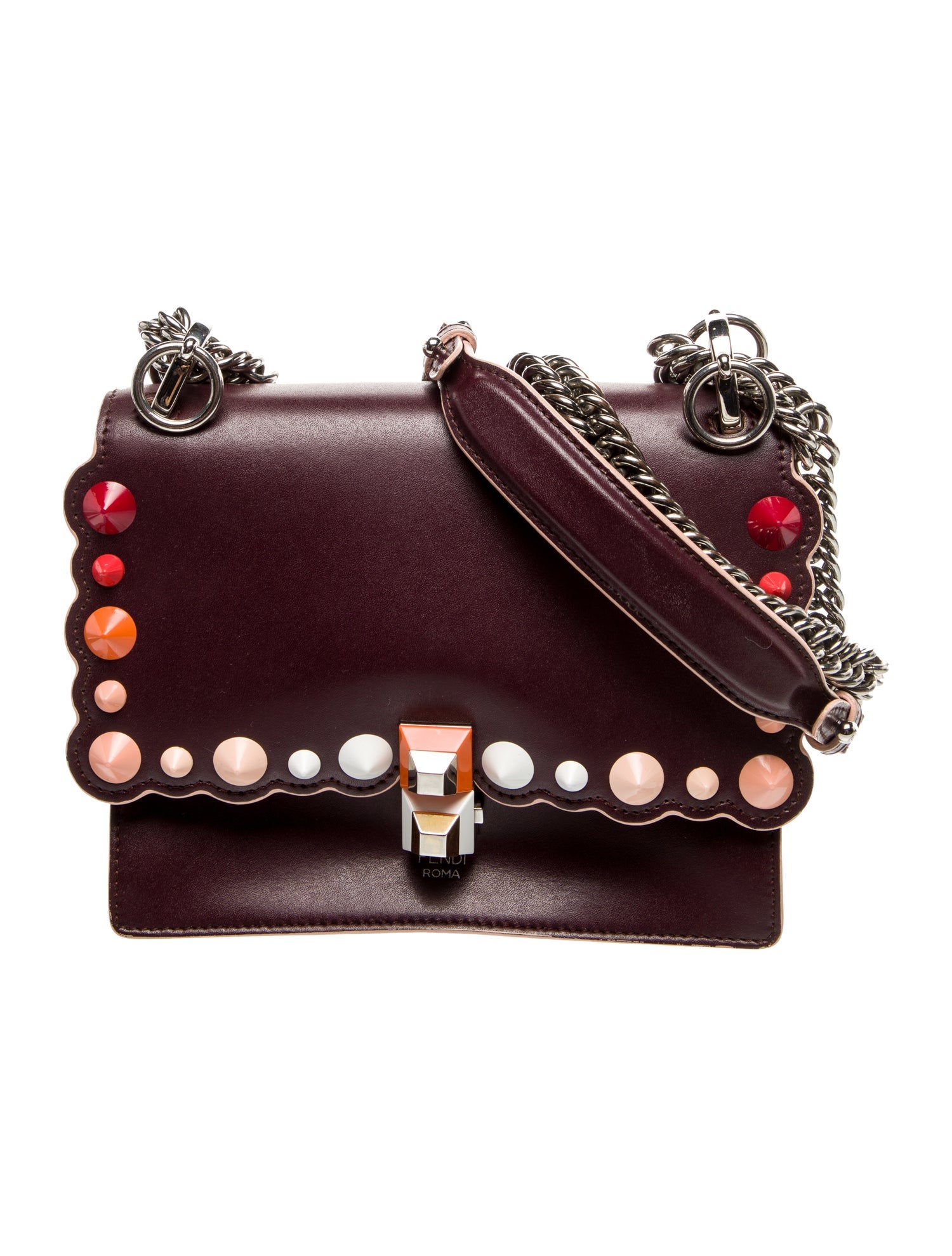 Fendi Leather Kan I Mini