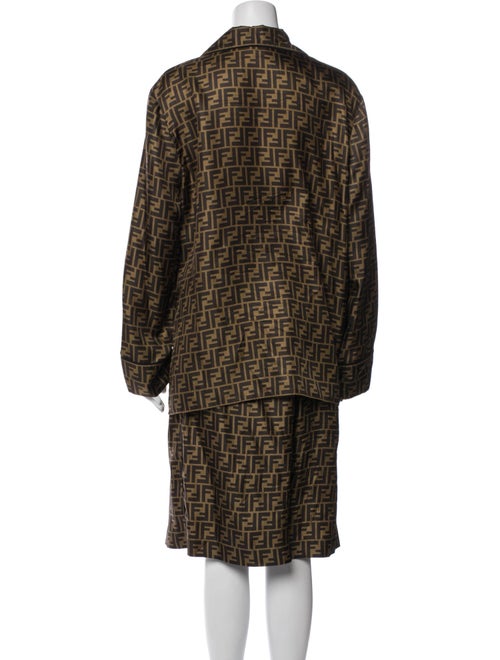 Fendi Silk Printed Short Set