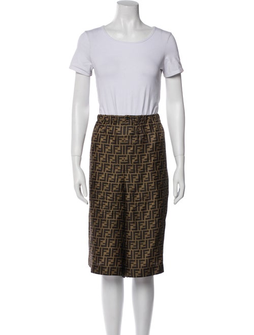 Fendi Silk Printed Short Set