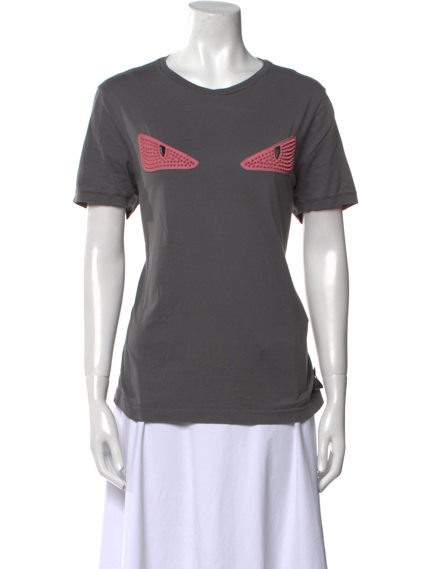 Fendi Graphic Print Crew Neck T-Shirt