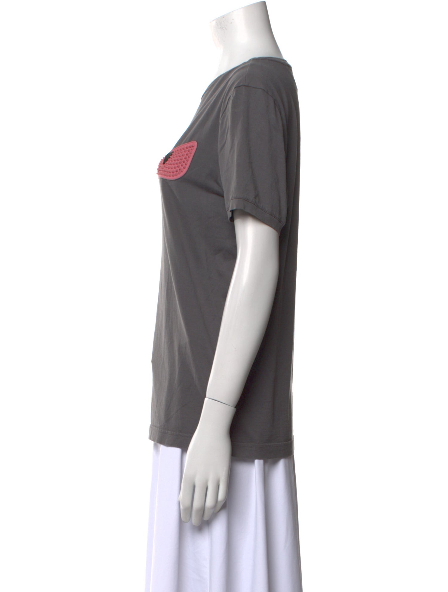 Fendi Graphic Print Crew Neck T-Shirt