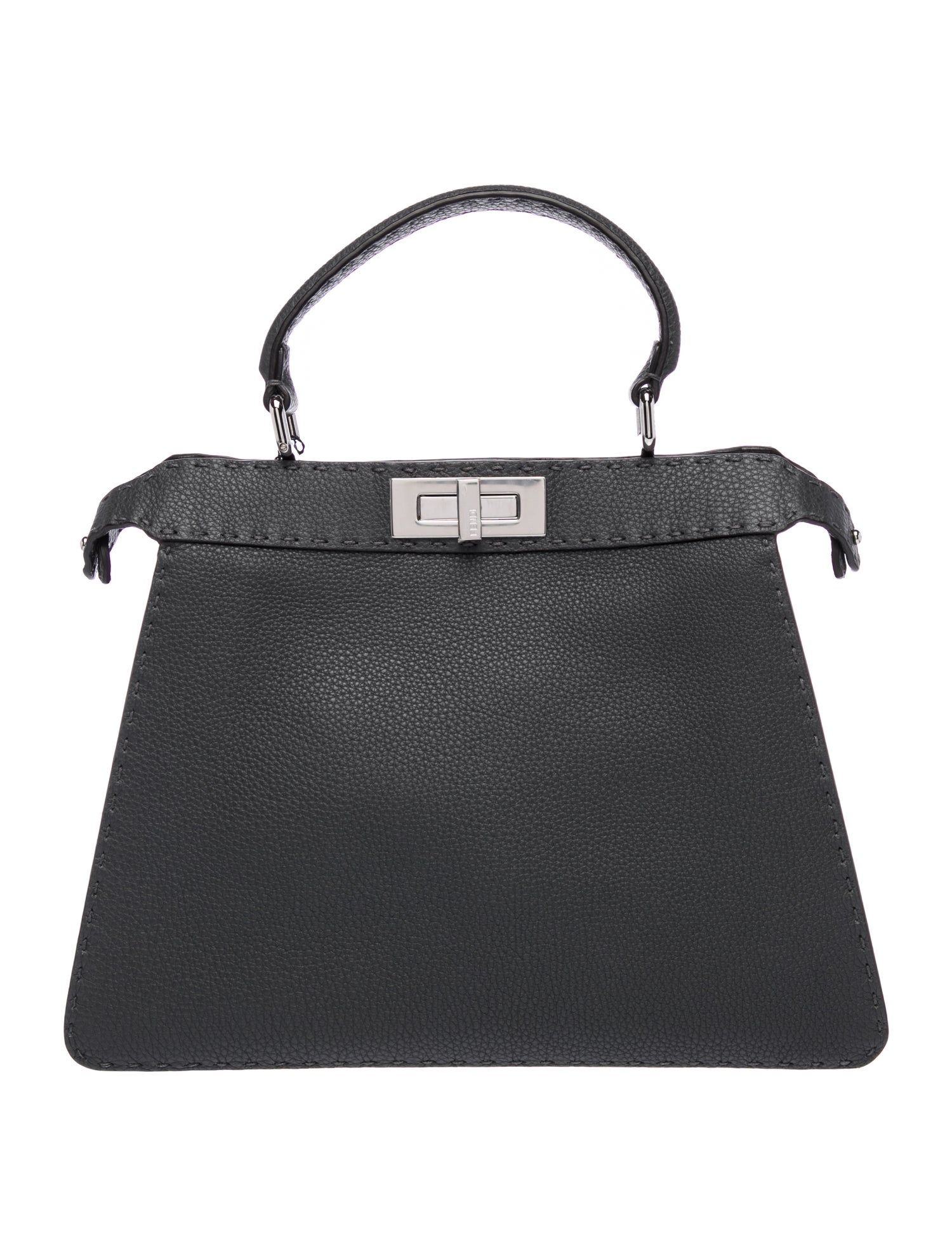 Fendi Leather Peekaboo Small