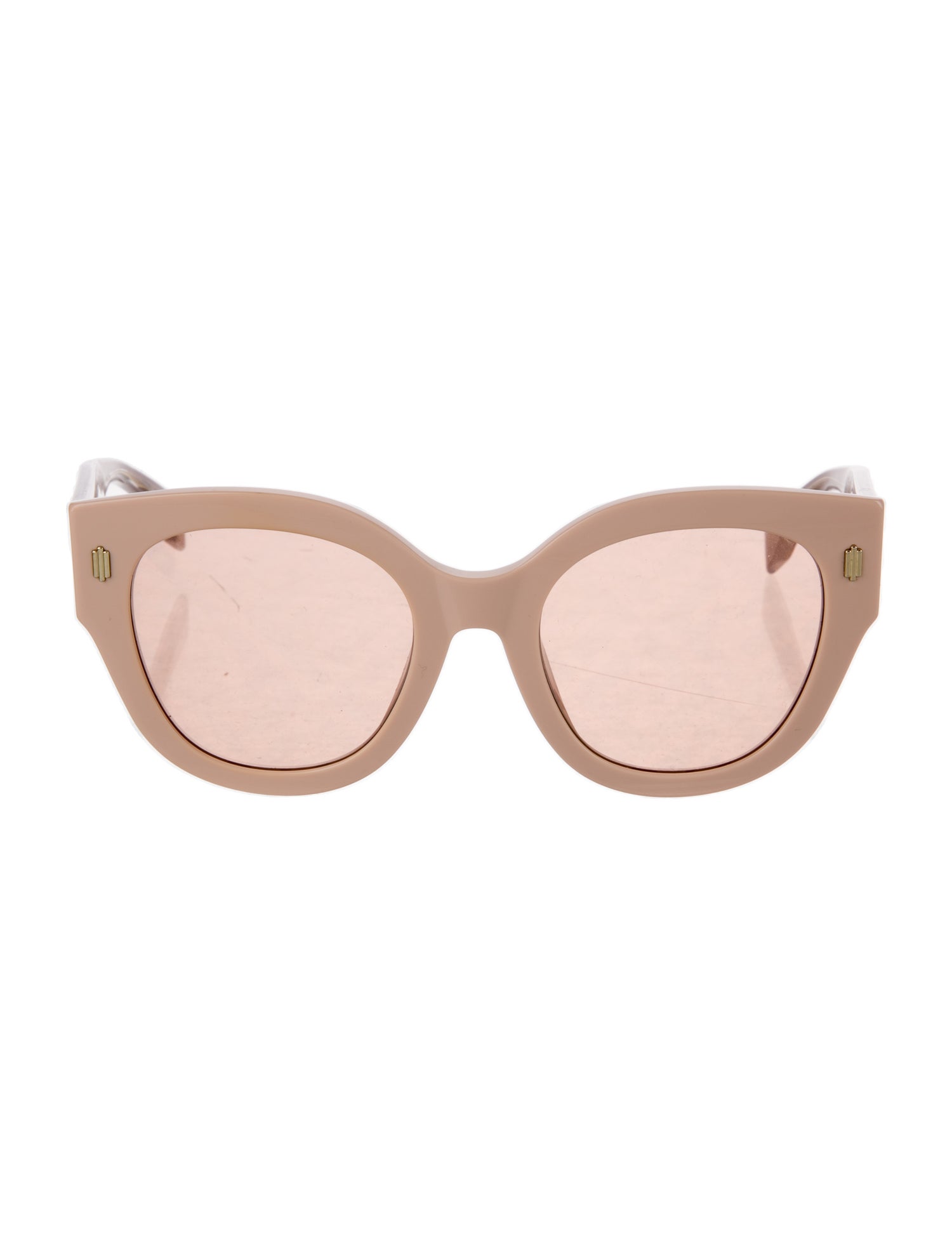 Fendi Zucca FF Logo Oversize Sunglasses