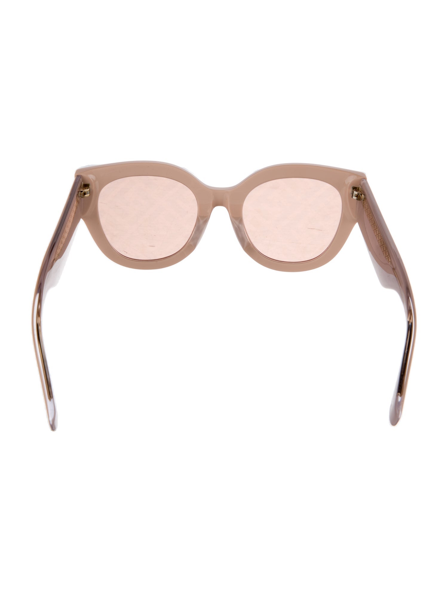 Fendi Zucca FF Logo Oversize Sunglasses