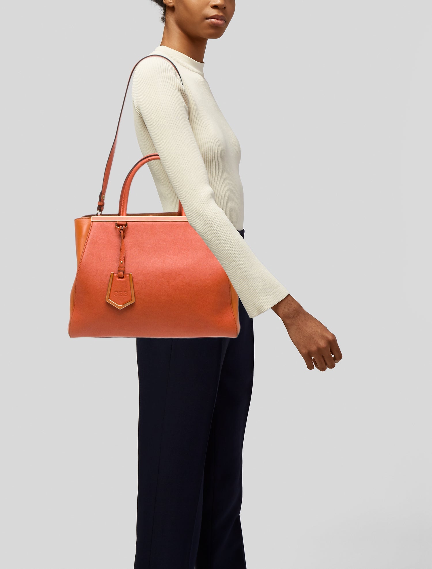 Fendi Leather 2Jours Medium