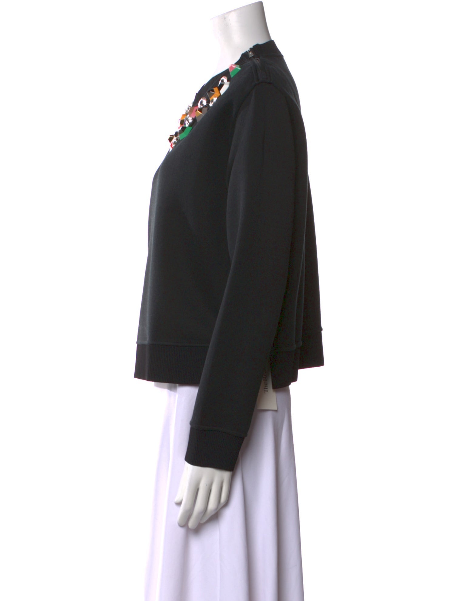 Fendi Crew Neck Long Sleeve Sweatshirt