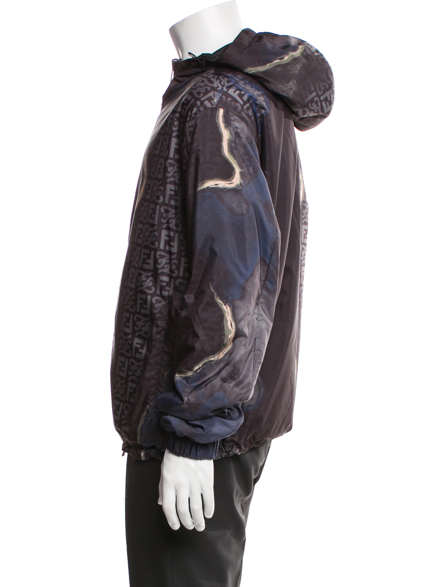 Fendi Zucca FF Logo Printed Jacket