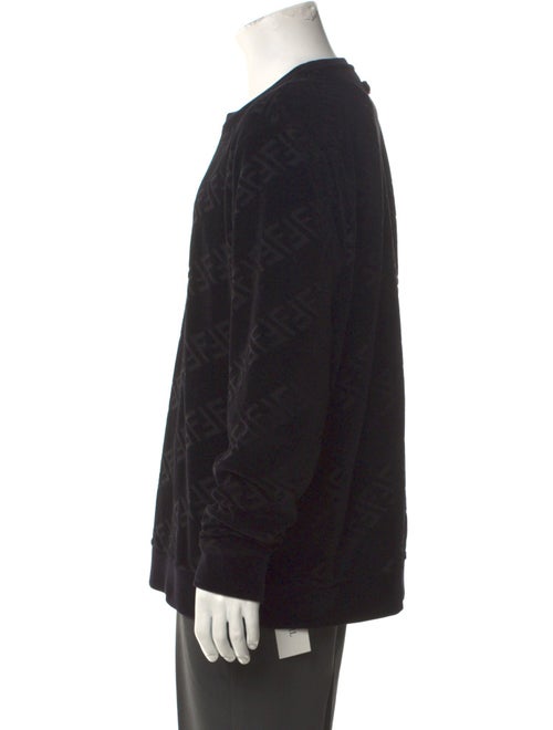 Fendi Zucca FF Logo Printed Pullover