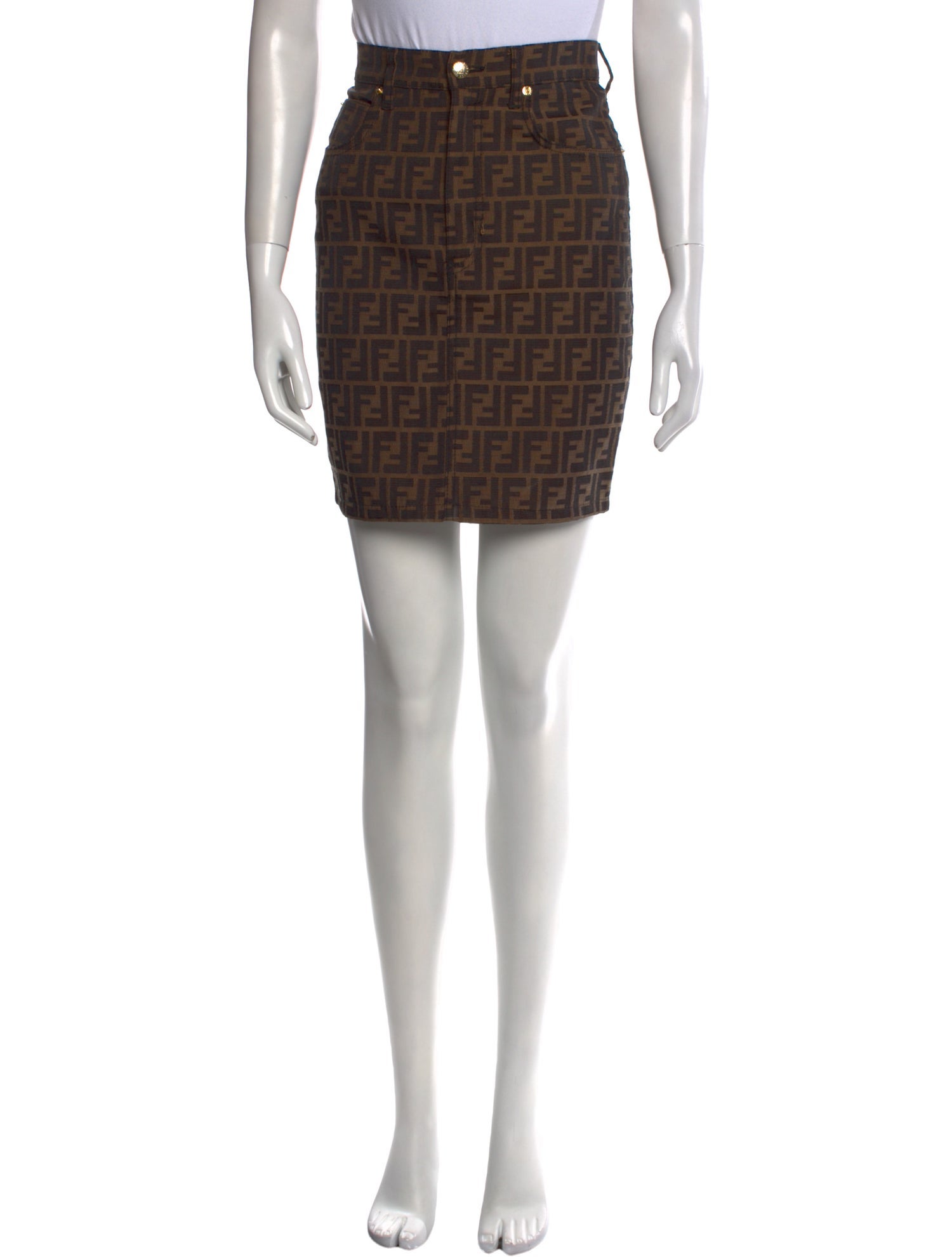 Fendi Vintage Mini Skirt