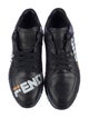 Fendi Zucca FF Logo Leather Sneakers