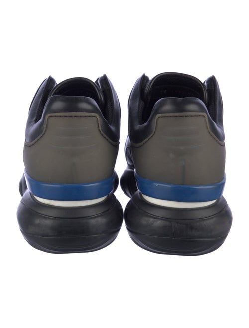 Fendi Zucca FF Logo Leather Sneakers